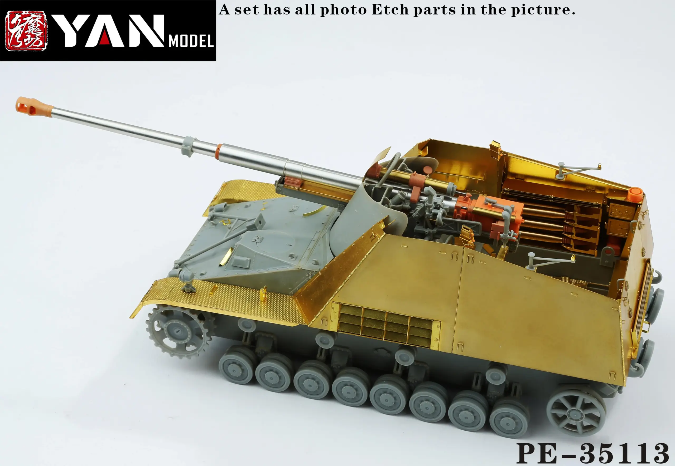 Super Nashorn Sd.Kfz.164 Model Upgrade Set 4 Super Nashorn Sd.Kfz.164 Model Upgrade Set - Image 4