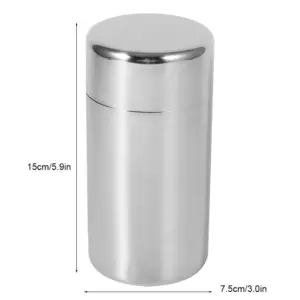 Stainless Steel Tea Canister 550ml & 450ml 15 S8c5a2ff27fd7456bbd86d3ba2e442c81R