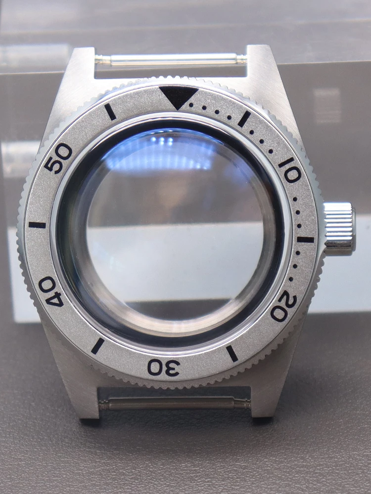Vintage 40mm Stainless Steel Dive Watch Case 10 Vintage 40mm Stainless Steel Dive Watch Case - Image 10