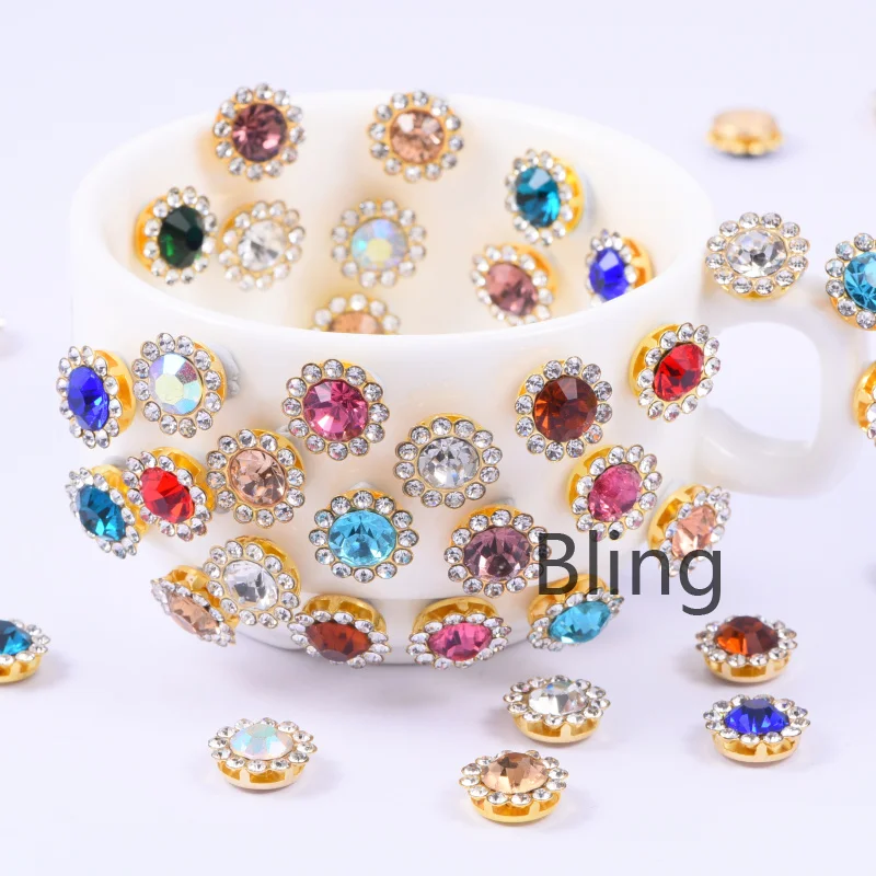 Vibrant 12mm Sunflower Rhinestones Set (105 pcs) 6 Vibrant 12mm Sunflower Rhinestones Set (105 pcs) - Image 6