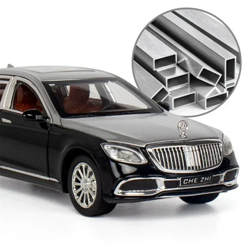 1:24 Maybach S600 Diecast Model Replica 4 1:24 Maybach S600 Diecast Model Replica - Image 4