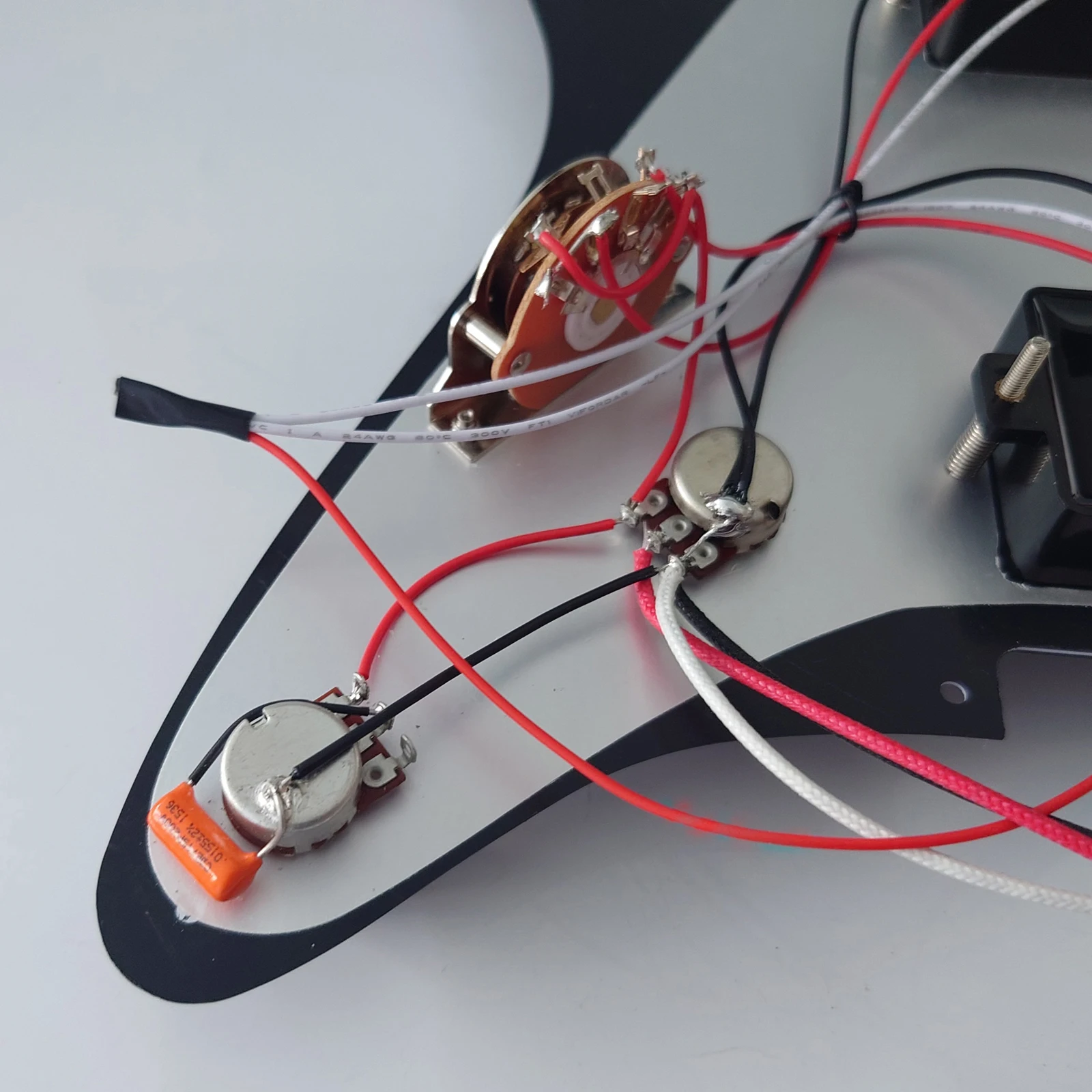 Prewired HH Active Humbucker Guitar Pickup Set 4 Prewired HH Active Humbucker Guitar Pickup Set - Image 4