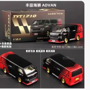1:64 Toyota Hiace Van Diecast Model 11 S8ca59778e2f1430cb194cf204424781eF