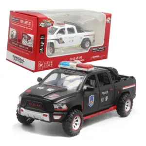 Dodge Ram Police Pickup Model 1:32 Scale 9 S8caf936fca37492f95e7fe04acacfdf3y