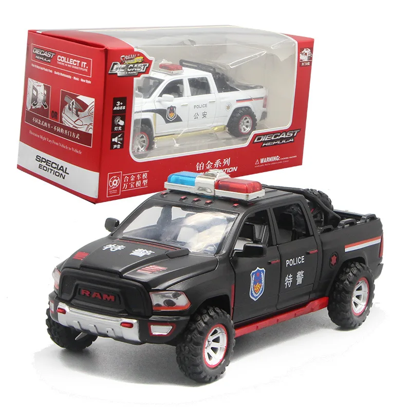 Dodge Ram Police Pickup Model 1:32 Scale 5 Dodge Ram Police Pickup Model 1:32 Scale - Image 5