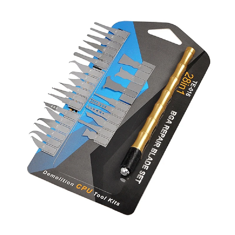 28-in-1 BGA Repair Blade Set for Electronics 5 28-in-1 BGA Repair Blade Set for Electronics - Image 5