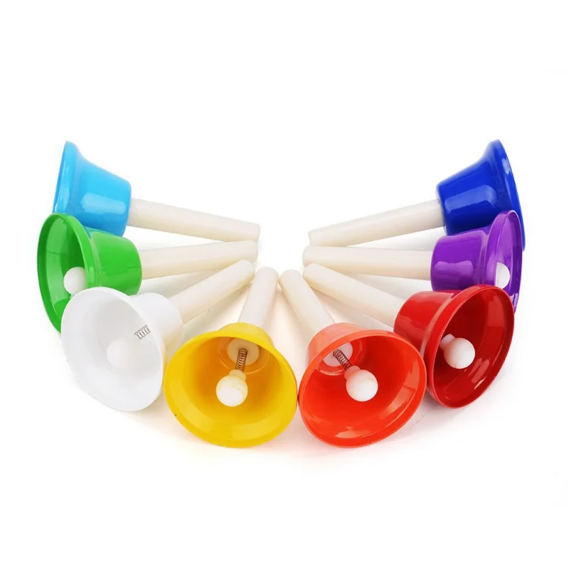 Bright 8-Note Child Handbell Set for Kids 6 Bright 8-Note Child Handbell Set for Kids - Image 6