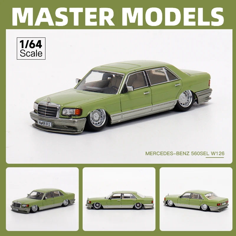 Mercedes-Benz 560 SEL 1/64 Diecast Model 9 Mercedes-Benz 560 SEL 1/64 Diecast Model - Image 9