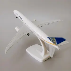 United Boeing 787 Model - 20cm Alloy Display 7 S8d2cd4229f104741b35e08f6d3303392f