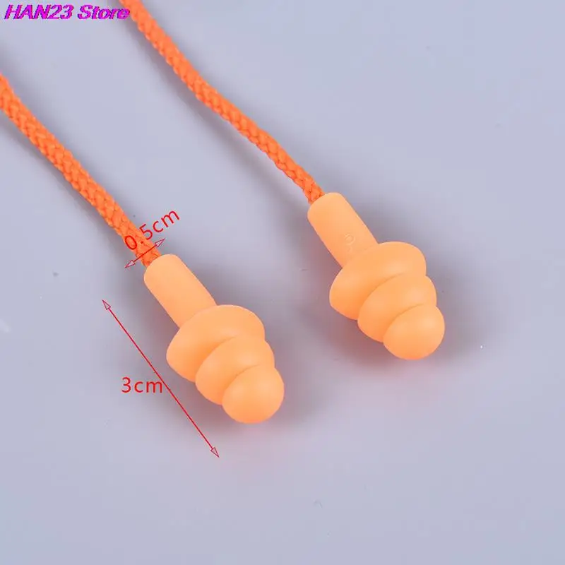 Colorful Silicone Swim Earplugs for Adults and Kids 6 Colorful Silicone Swim Earplugs for Adults and Kids - Image 6