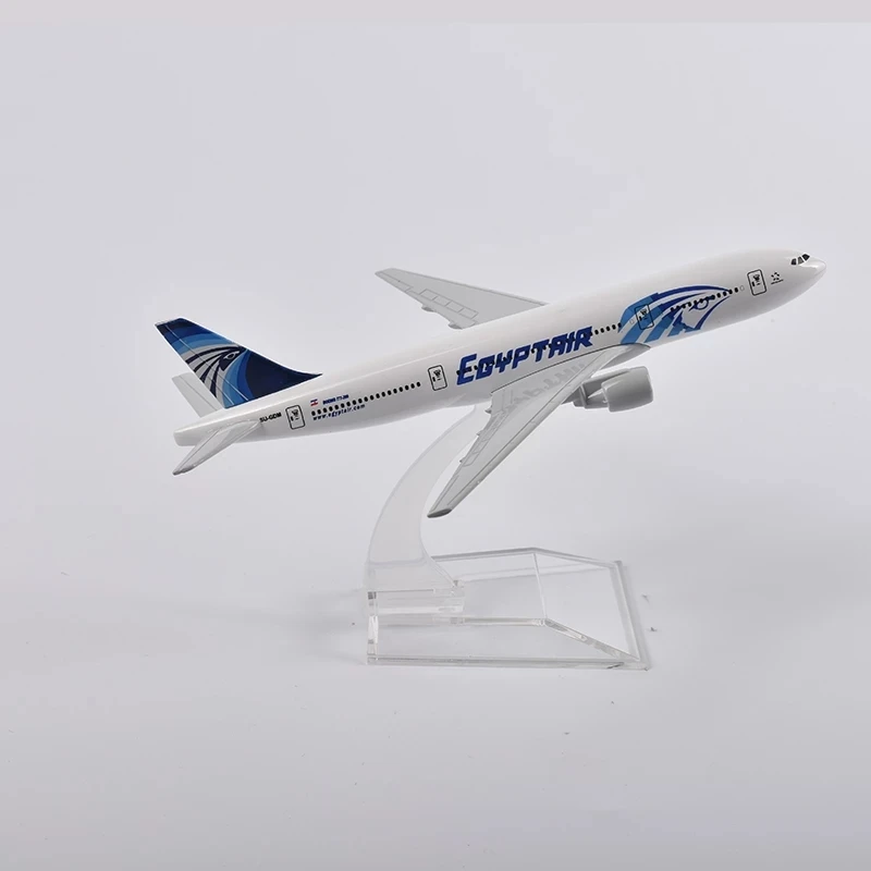 EgyptAir Boeing B777 16cm Diecast Model 3 EgyptAir Boeing B777 16cm Diecast Model - Image 3