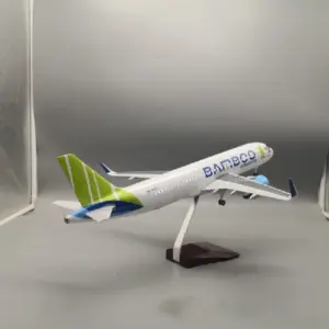 Airbus A320 Bamboo Airlines Resin Model with Voice Control 10 S8d73949587cb4c61b59c592f16a0e1cf0