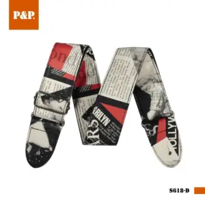 British Flag Guitar Strap with Urban Design 13 S8d7d37073f4c4af88bd4c84f1198b6f7L