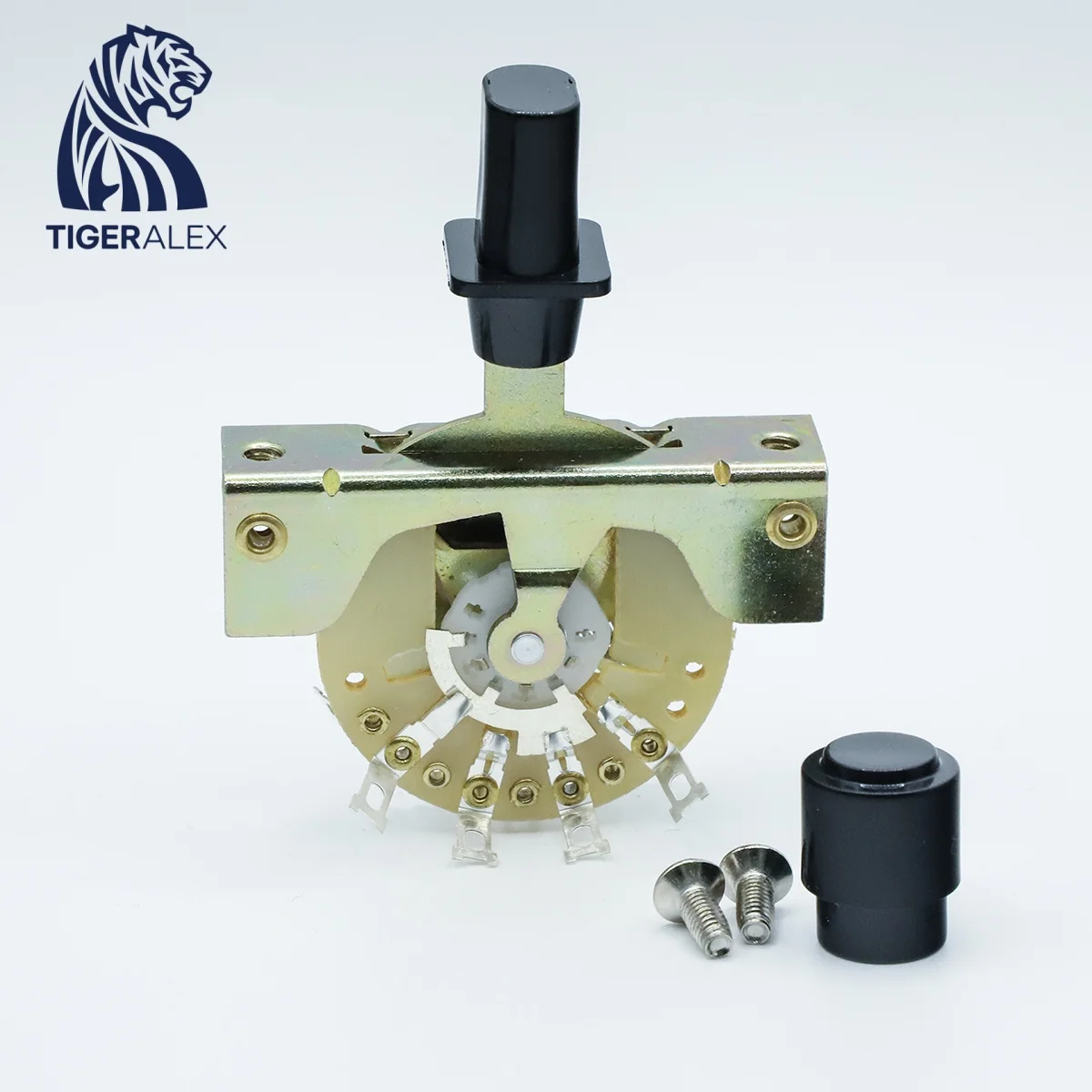 Chrome Guitar Pickup Switch for Telecaster & Stratocaster 8 Chrome Guitar Pickup Switch for Telecaster & Stratocaster - Image 8