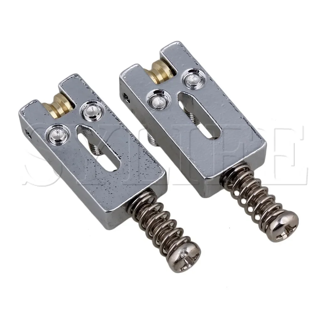 Silver Metal Tremolo Saddles for Electric Guitars 3 Silver Metal Tremolo Saddles for Electric Guitars - Image 3