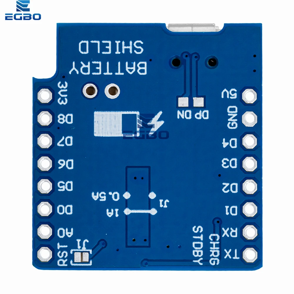 Blue Battery Shield for WEMOS D1 Mini 4 Blue Battery Shield for WEMOS D1 Mini - Image 4