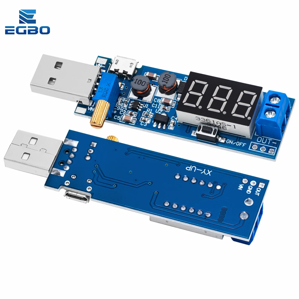 Adjustable DC-DC USB Power Supply Module 4 Adjustable DC-DC USB Power Supply Module - Image 4