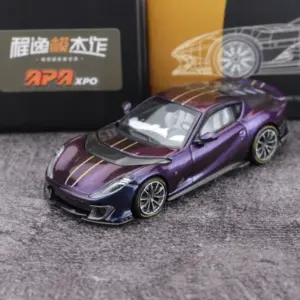 Purple TOC Fuleme 812C Scale Model Car 11 S8dd2873c8c7a4a8ba99eb623056801b5W