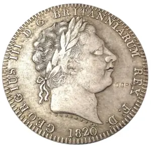 1820 UK George III Coin Replica for Collectors