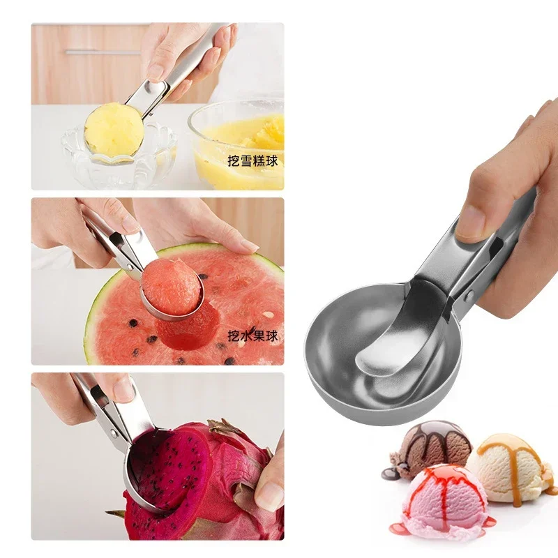 Stainless Steel Ice Cream Scoop 5cm Bowl 5 Stainless Steel Ice Cream Scoop 5cm Bowl - Image 5