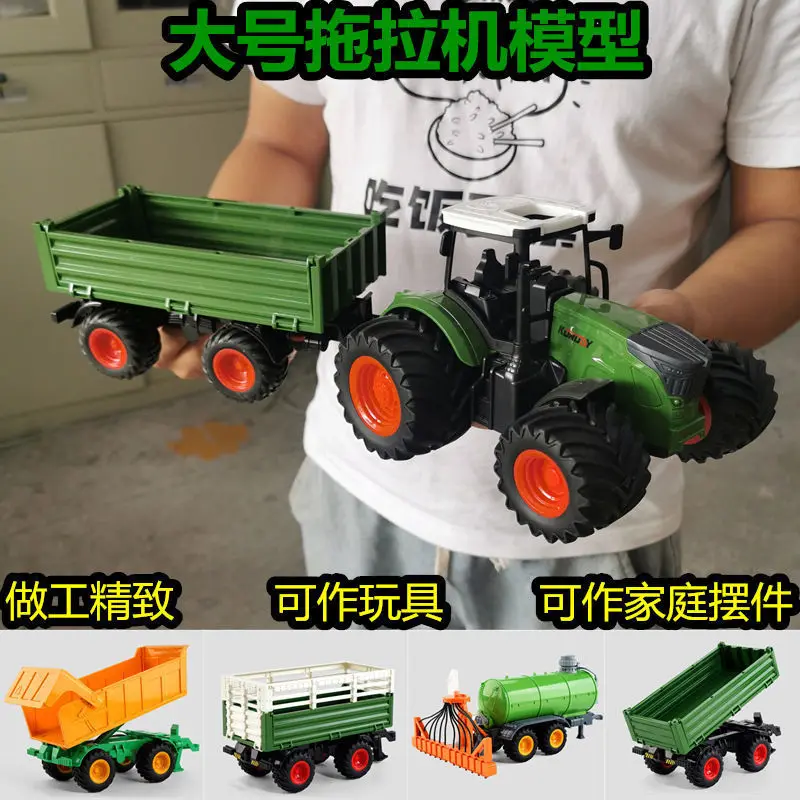 Vibrant Farm Tractor Inertia Toy for Collectors 4 Vibrant Farm Tractor Inertia Toy for Collectors - Image 4