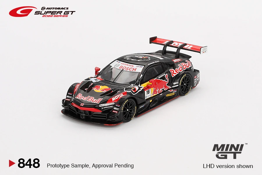 Honda NSX-GT Type S GT500 #16 Diecast Model 2 Honda NSX-GT Type S GT500 #16 Diecast Model - Image 2