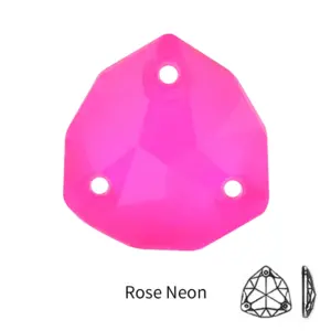 Neon Glass Rhinestones 12mm Set of 36 16 S8e187003df4d4c28a6eeb3a15017a6ceR