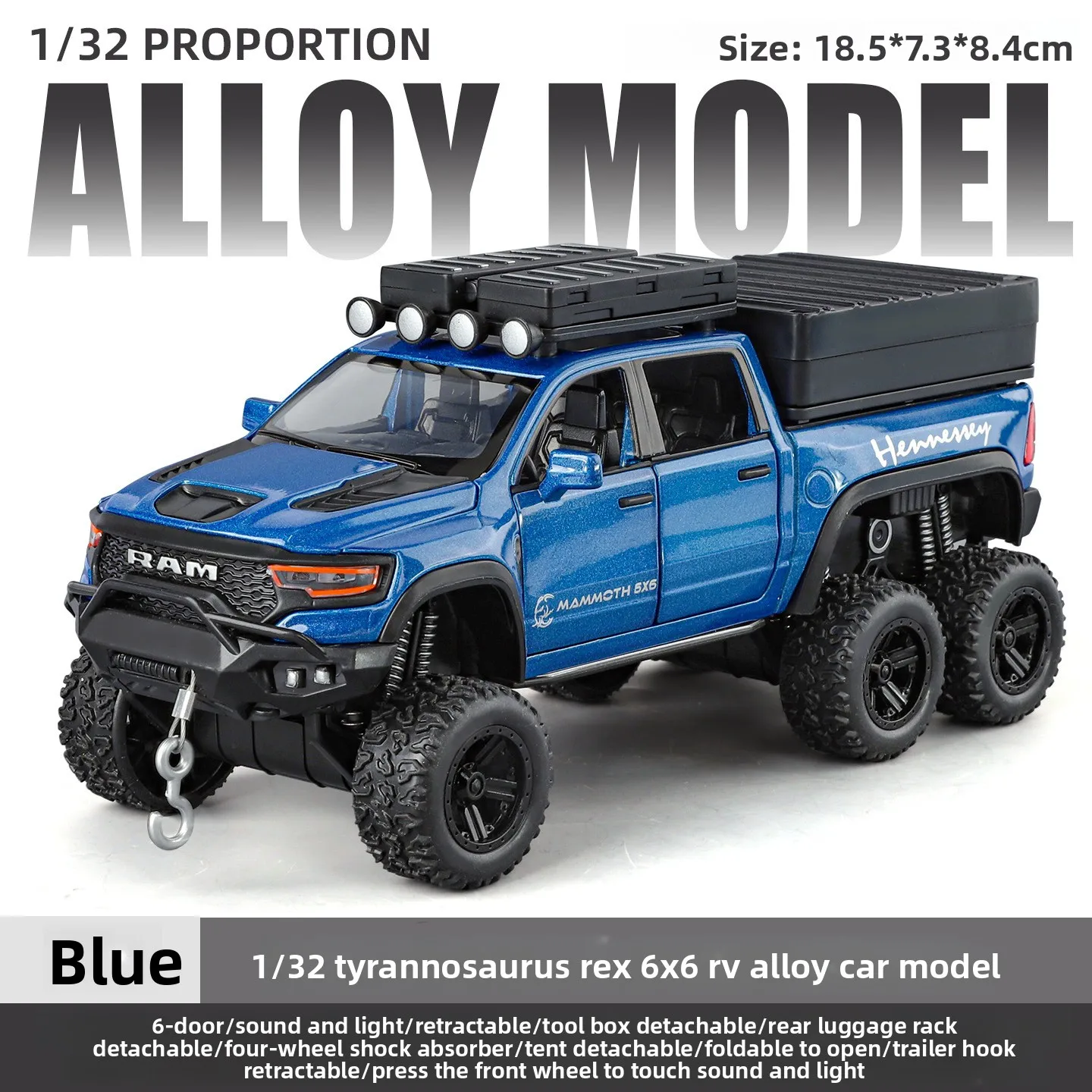 Red RAM 1500 TRX 6x6 Warlord Model 7 Red RAM 1500 TRX 6x6 Warlord Model - Image 7