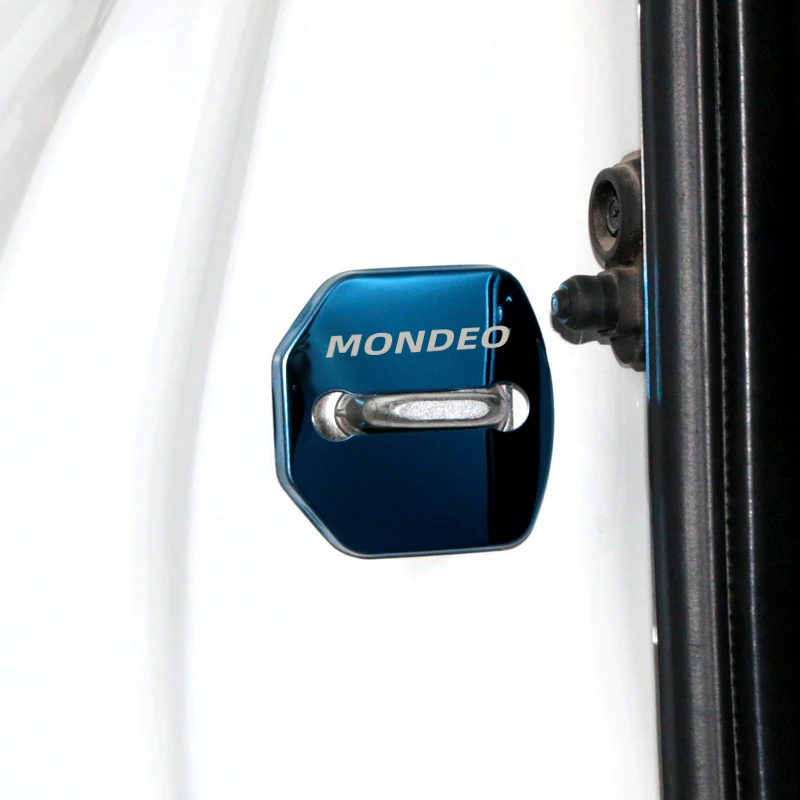 Ford Mondeo Mk3-5 Metallic Door Lock Covers Set 3 Ford Mondeo Mk3-5 Metallic Door Lock Covers Set - Image 3