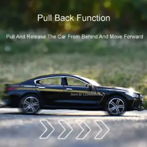 Green BMW M8 Manhart 1:32 Diecast Model 11 S8e6fbcdf636147489404512906e55e5el