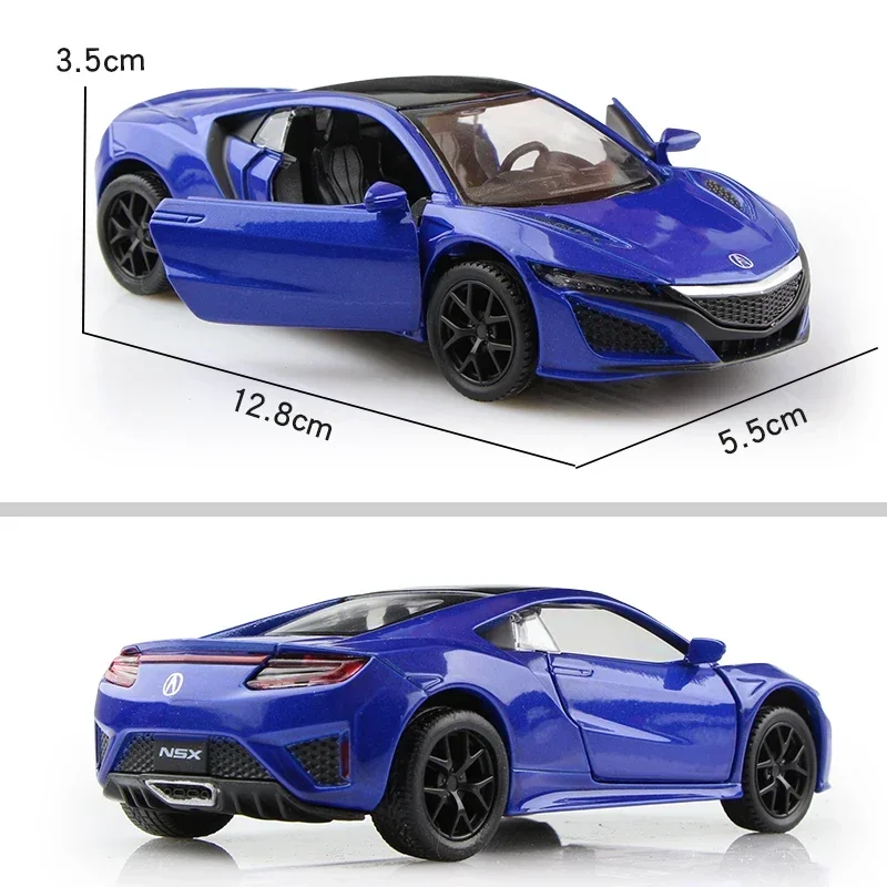 Honda Acura NSX 1:36 Scale Diecast Model 8 Honda Acura NSX 1:36 Scale Diecast Model - Image 8