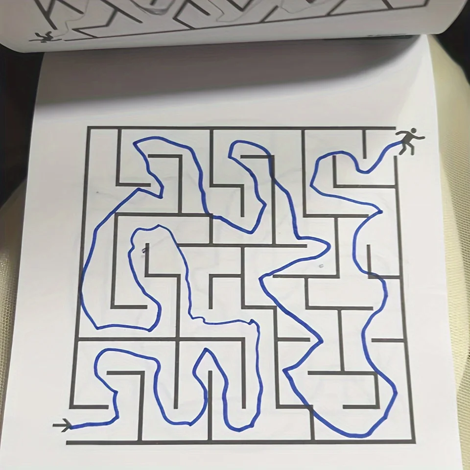 Children's Maze Training Book for Focus 4 Children's Maze Training Book for Focus - Image 4