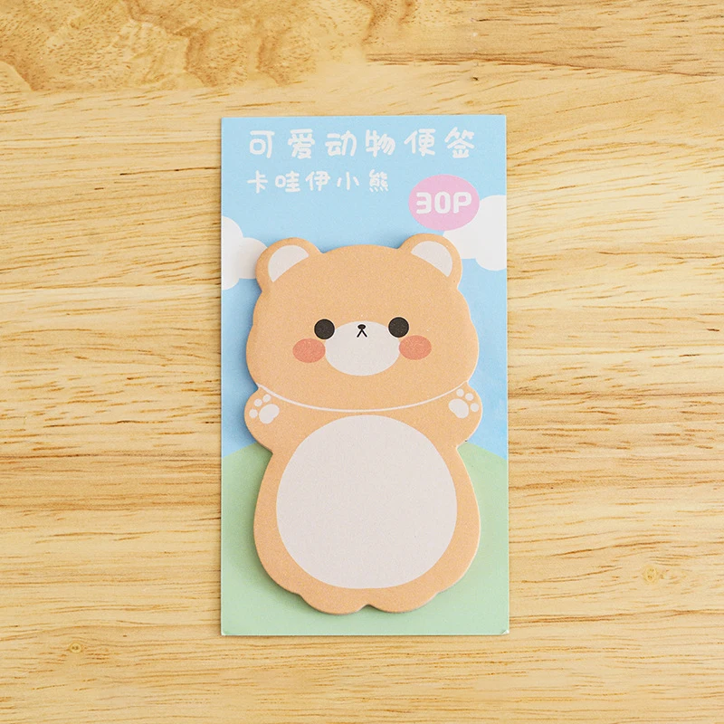 Cartoon Animal Memo Pad Collection Set 9 Cartoon Animal Memo Pad Collection Set - Image 9
