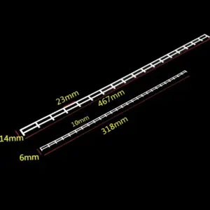 White HO Scale Guardrails Set for Model Railways 13 S8ea2825ce6b44f61a7328ecec07237cfh
