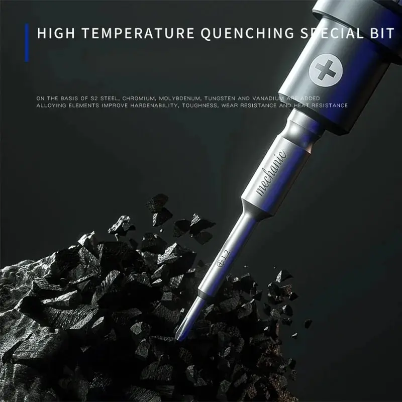 6-in-1 High-Hardness Precision Screwdriver Set 6 6-in-1 High-Hardness Precision Screwdriver Set - Image 6