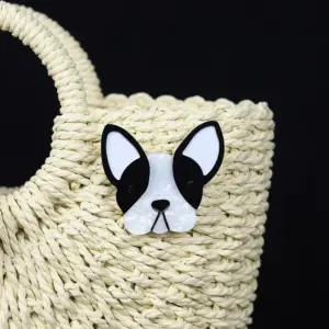 Acrylic Fighting Dog Brooch for Bags and Jackets 11 S8ec7e4f06bc64283ad29b037ed2d81b5f