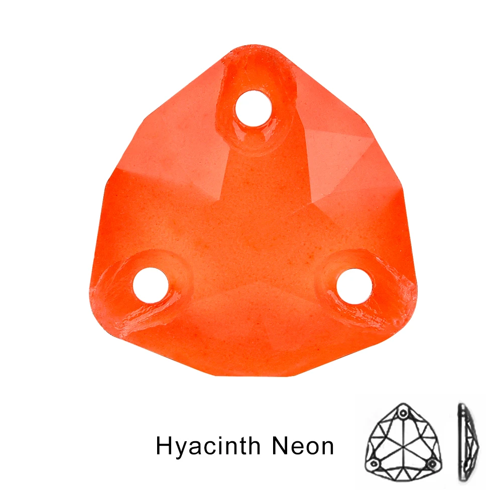 Neon Glass Rhinestones 12mm Set of 36 10 Neon Glass Rhinestones 12mm Set of 36 - Image 10