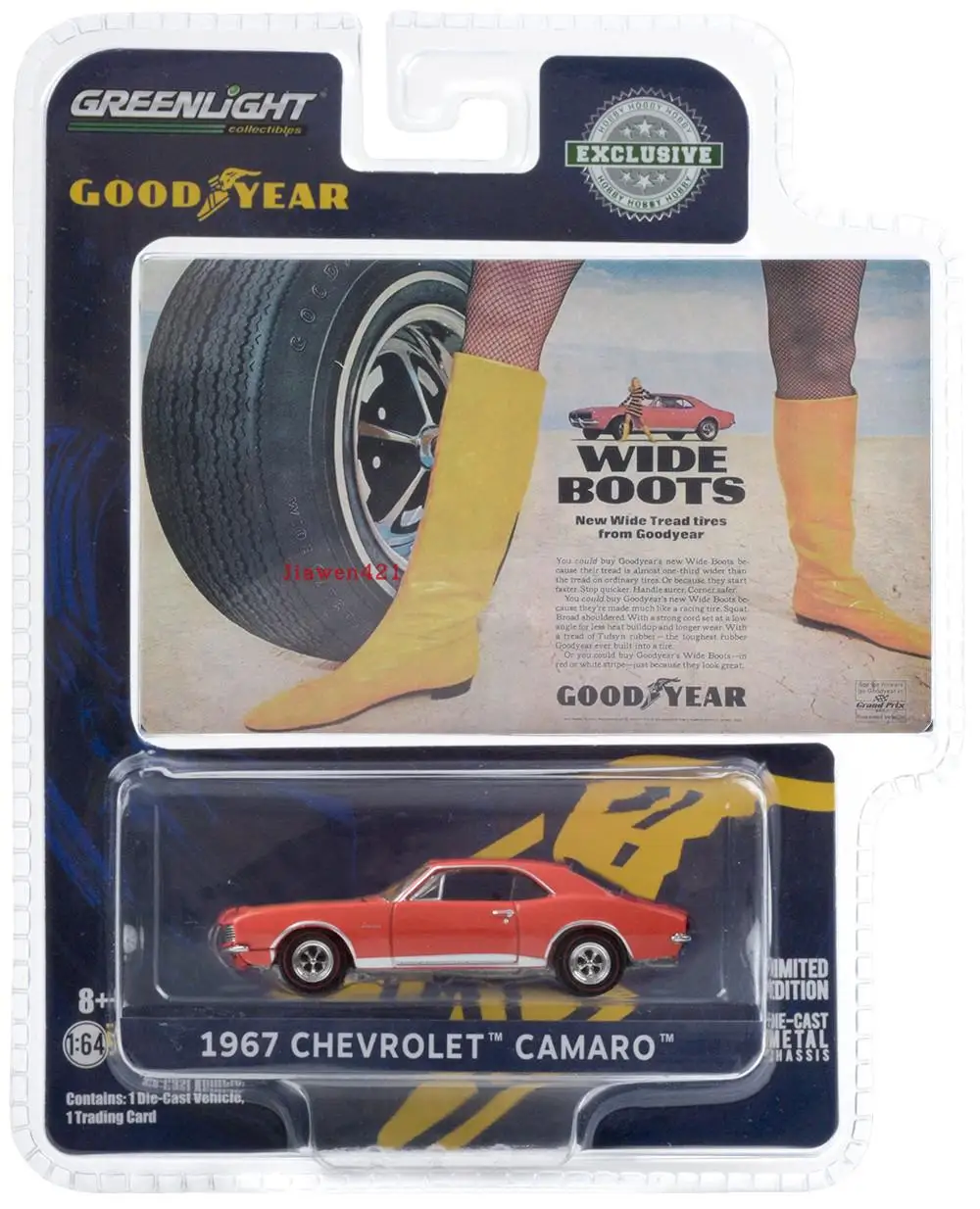 1967 Chevrolet Camaro 1:64 Diecast Model 2 1967 Chevrolet Camaro 1:64 Diecast Model - Image 2