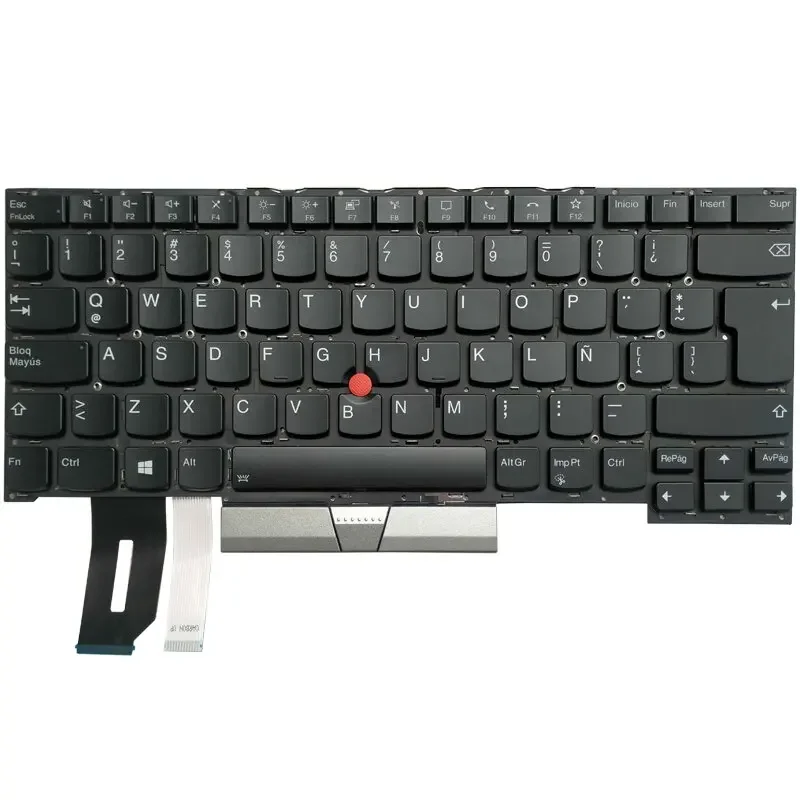 Lenovo Latin Keyboard for T14s, P1, X1 Extreme 2 Lenovo Latin Keyboard for T14s, P1, X1 Extreme - Image 2