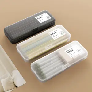 Transparent Storage Box for Office Supplies 10 S8efe612b171a4c4880a50511b195a6aaJ