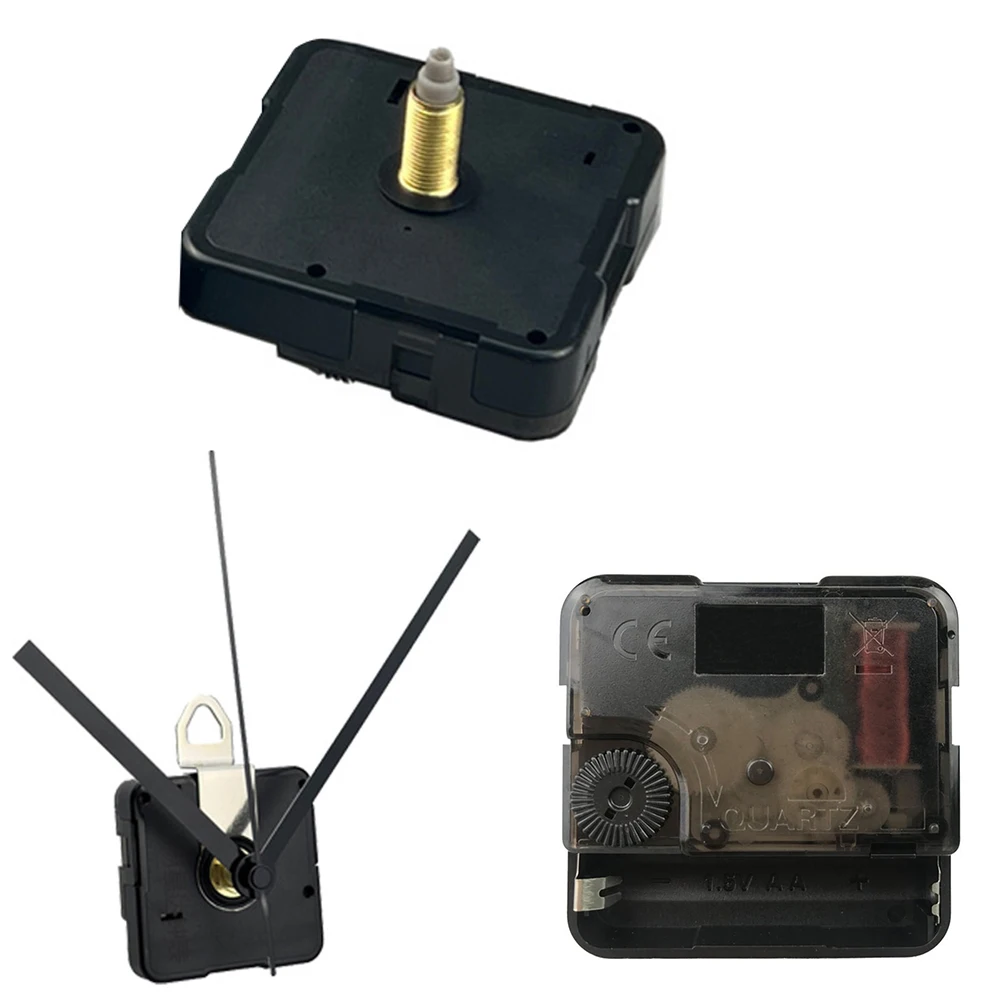 Silent Wall Clock Movement 56x56x16mm with Gold Shaft 2 Silent Wall Clock Movement 56x56x16mm with Gold Shaft - Image 2