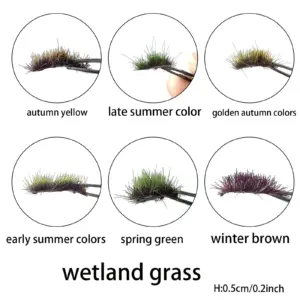 Realistic Wetland Grass Cluster Model for Dioramas 12 S8f434f1687dd42889eae343c784a010aQ