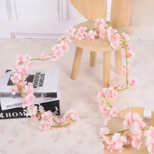 Artificial Cherry Blossom Vine 180cm for Indoor Decor 17 S8f558760b0a14bea8a9070b0e90c78ccb