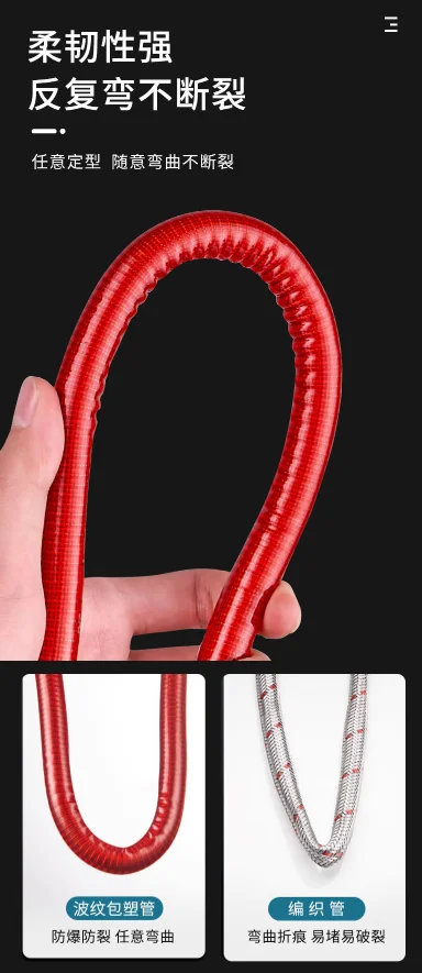 Durable SUS304 Stainless Steel Shower Hose 4 Durable SUS304 Stainless Steel Shower Hose - Image 4