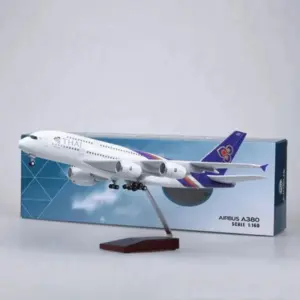 Airbus A380 47cm Scale Model with LED Option 10 S8f671a54b3924c618a5d6538501a77afe