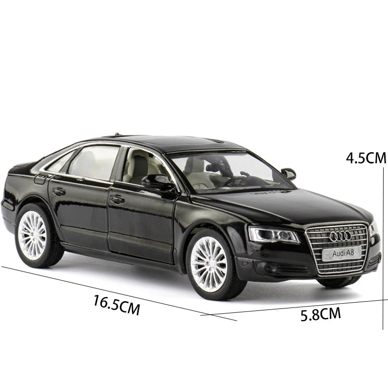Black 1:32 Scale Diecast Car Model 6 Black 1:32 Scale Diecast Car Model - Image 6