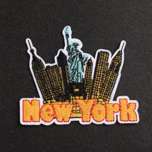 Set of 5 New York City Embroidered Patches 7 S8f90932141e2486caa461c4c62c0e13cq