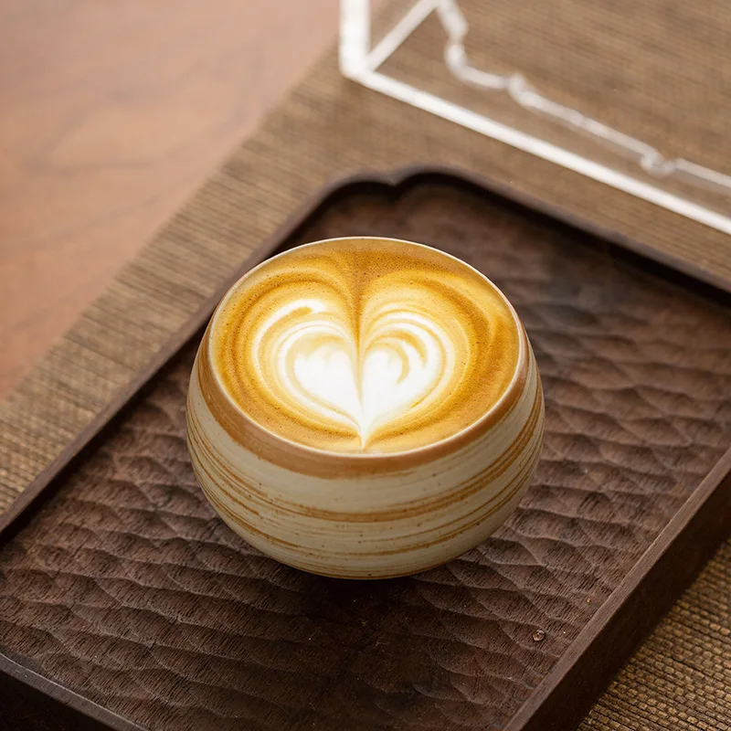 Handmade Japanese Ceramic Teacup 120ml 4 Handmade Japanese Ceramic Teacup 120ml - Image 4