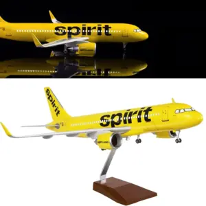 A320 Spirit Airlines Dreamliner Model 47cm with LED Options 7 S8fe848265a0f4356938c9aafafaf92f5A