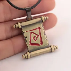 Vintage DOTA2 Scroll Keychain 11 S9020ca11c07541ddabf7a9c8bddf88ced